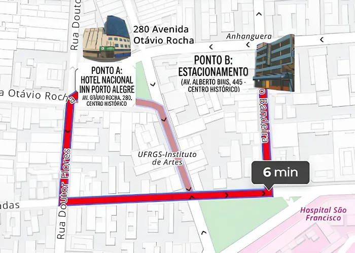 Nacional - Proximo Ao Complexo Hospitalar Santa Casa E Ufrgs Hotel